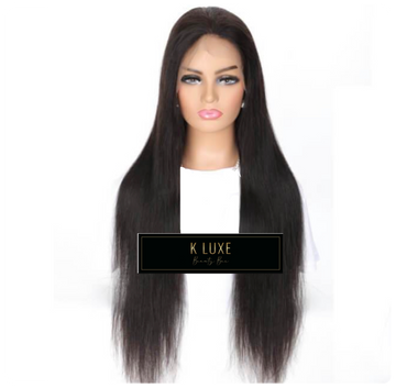 Transparent Lace Frontal Wig- Luxe Straight