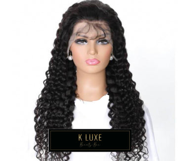 TRANSPARENT LACE FRONTAL WIG- LUXE Wave