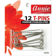 Annie- T-Pins 12ct Premium Stainless Steel
