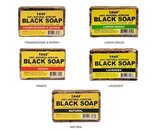 Taha- 100% Natural African Black Soap