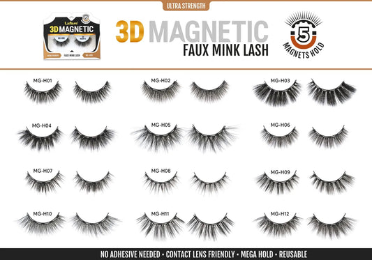 Laflare- 3D Magnetic Faux Mink Lash