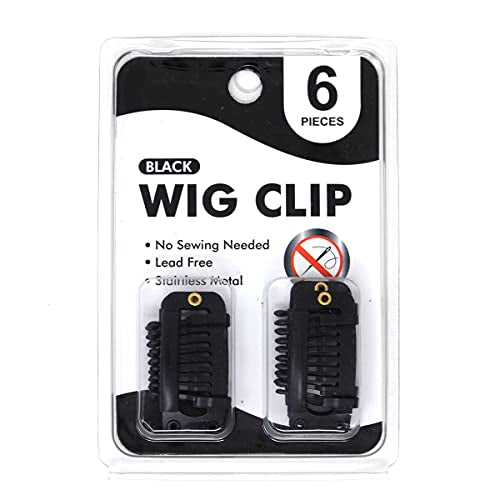 Wig Clip - No Sew Snap On