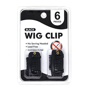 Wig Clip - No Sew Snap On